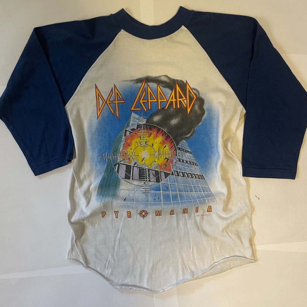 Def Leppard Baseball Tee